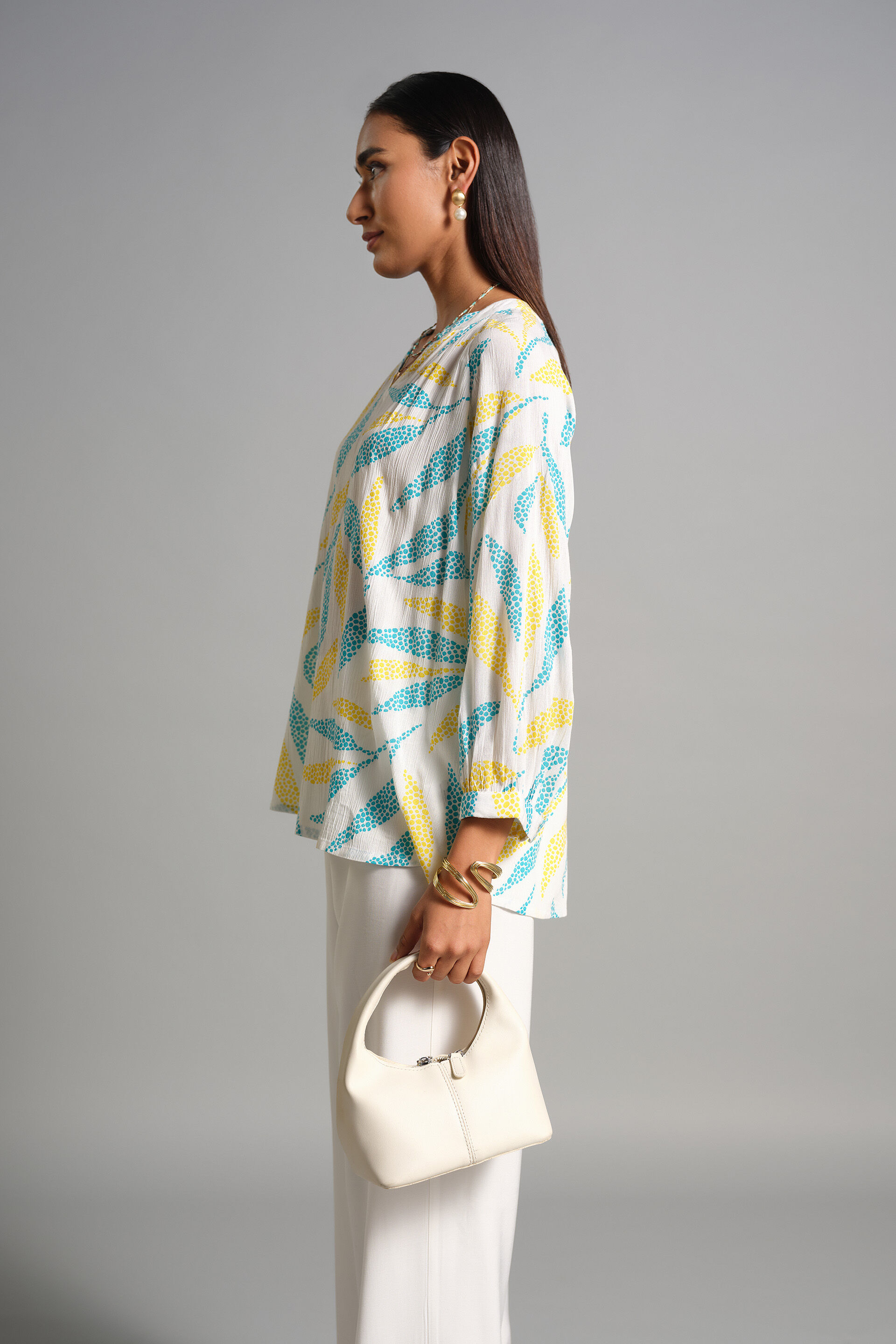 Oleana Top, Blue, image 6